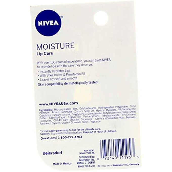 Nivea LIP CARE A KISS OF MOISTURE LIP CARE STICK - Image 2